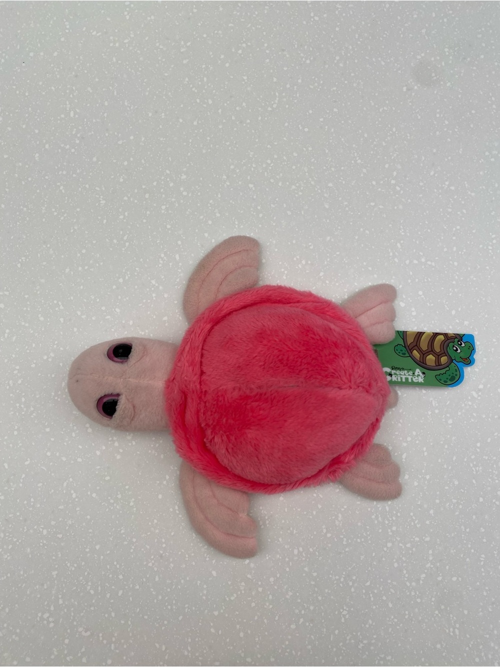 Ripley’s Aquarium- 11  inch Pink Plush Turtle Stuffed Animal